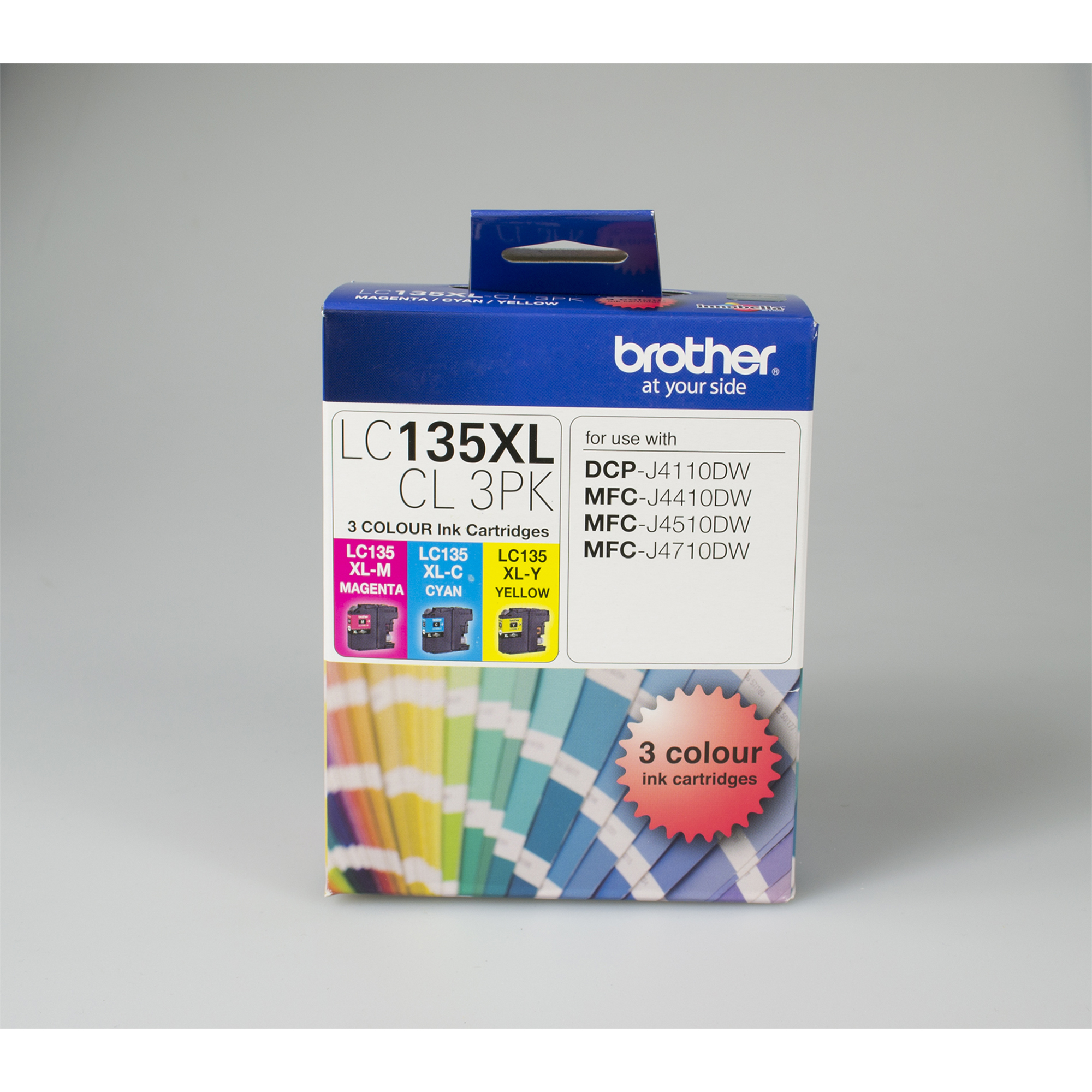 Brother Lc135xl Colour Ink Cartridges Value Pack High Yield