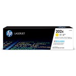 HP Toner Cartridge 202X Yellow  CF502X