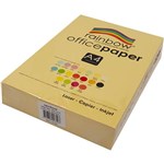 Rainbow Office Copy Paper A4 80gsm Lemon  Pk 500