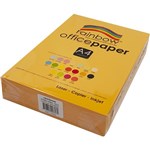 Rainbow Office Copy Paper A4 80gsm Gold  Pk 500