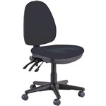 Buro Verve High Back Task Chair No Arms Black Fabric Seat  Back Boxed