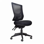 Ergonomic Buro Metro II High Back 247 Mesh Chair  Black  enquire about assembly