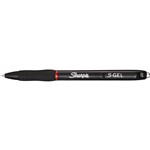 Sharpie Retractable Gel Pen 07mm  Red Each