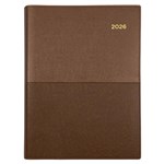 2026 Collins Vanessa Diary A4 Week To View  Tan