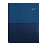 2027 Collins Vanessa Diary A5 Day To A Page Blue