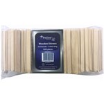 Disposable Wooden Paddle Pop Sticks Pack of 1000