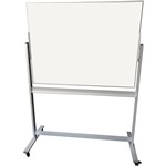 Quartet Penrite Porcelain Mobile Whiteboard 1200x900mm WhiteSilver