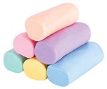Clay Dough Assorted Pastel Colours  Tub 6