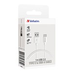Verbatim Charge  Sync USB Type C Cable  1m