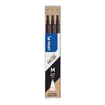 Pilot Frixion Ball 07mm Pen Refill Black Pk 3