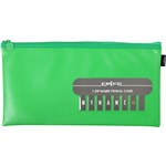 Celco Pencil Case Name 1 Zip  338x174mm Green