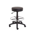 DS Counter Drafting Height Stool Round Seat  Black  Boxed