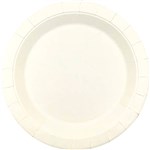 Earth Eco Round Paper Plate White 180mm  Pack 50 