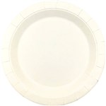 Earth Eco Round Paper Plate White 230mm PACK of 50