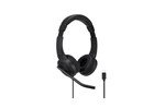Kensington H1000 USBC Over Ear Headset Black