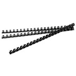 Rexel Binding Combs Black 25mm  225 Sheet Capacity Pk50