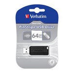 Verbatim Pinstripe Store N Go USB  64gb