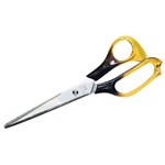 Marbig DuraSharp Scissors Brown Handle Large 210mm 