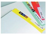 AVERY LATERAL FILES F Cap White L Green Mylar Tab 