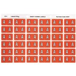 Avery Alphabet Coding Label A Side Tab 25x38mm Pink 