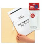 Avery QuickClip File Fastener  White Pk 50