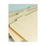 Avery 5th Cut Tabbed Foolscap Manilla Folder Buff Pk50