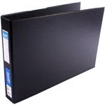 Landscape Binder A3 38mm 2D Ring Black