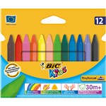 BIC KIDS CRAYONS Triangular Pack Of 12
