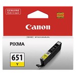 CANON INK CARTRIDGE CLI651Y Yellow  