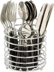 Connoisseur Stainless Steel Cutlery Set 24 With Wire Caddy