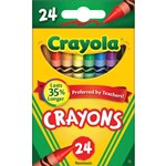 Crayola Crayons Assorted Colours  Pk 24