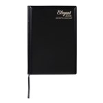 2026 Cumberland Elegant Diary  A5 Day To Page Soft Cover Black