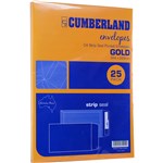 Cumberland Envelope C4  324mm x 229mm Strip Seal  Gold 85gsm  Pk25