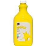 EC Classroom Acrylic Splash Paint Sunshine  Yellow  2 Litre