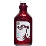 Washable Glitter Paint Red  2L 