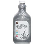Washable Glitter Paint Silver  2L