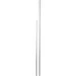 IOS Rapid Screen Joining Pole 1250mmH 90180 Degree Silver