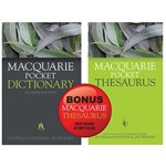 MACQUARIE POCKET DICTIONARY Pocket Thesaurus Value Pack 