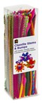 Chenille Pipe Cleaners  Stems  Bumps Assorted Colours  Pk200
