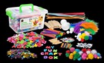 EC Jumbo School Creations Box  Assorted Items 