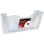 Deflecto Document Wall Pocket A4 Landscape  Clear