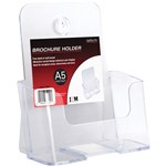 DEFLECT O BROCHURE HOLDERS A5 Free Standing or Wall Mount 