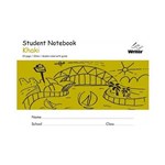 Writer Student Note Book 175mm x 240mm Khaki  32 Page  Double Ruled 12mm 