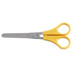 Celco Deluxe School Scissors Blunt End  160mm Yellow Handle 