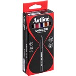 Artline 200 Finleliner Pen 04mm Assorted 8 Colours  Box 12