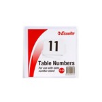 ESSELTE TABLE NUMBERS 11 20 Pack Of 10  White
