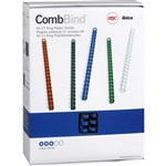 GBC Binding Combs 16mm 120 Sheet Capacity Blue Bx100