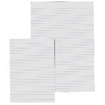 QUILL PLAIN PAD NO LINES WHITE A4 60gsm PK10