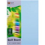 Quill A4 XL Multiboard 210gsm Powder Blue Pk50