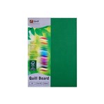 Quill A4 XL Multiboard 210gsm Emerald Pk50